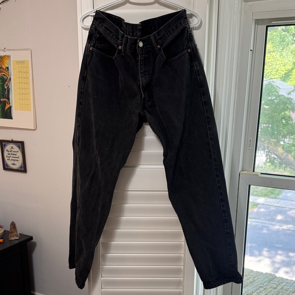 Levi’s Black Denim 550s